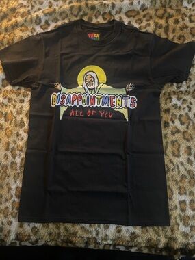 Teen Hearts Black Graphic Tee with Colorful Logo
